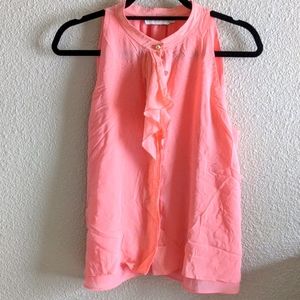 Tory Burch Coral sleeveless blouse